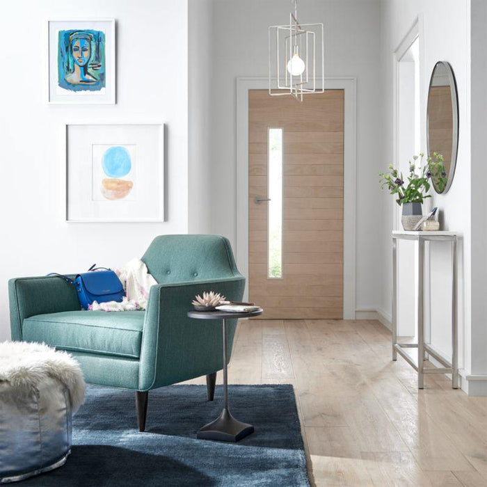 Edge Silver Round 30" Wall Mirror - Crate and Barrel Philippines