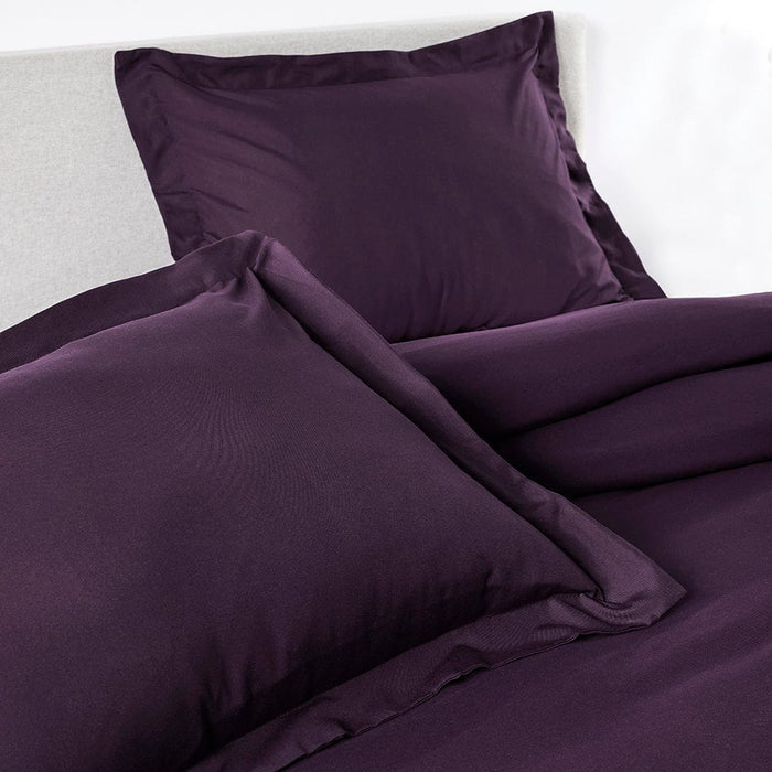 Eggplant Duvet Cover Set