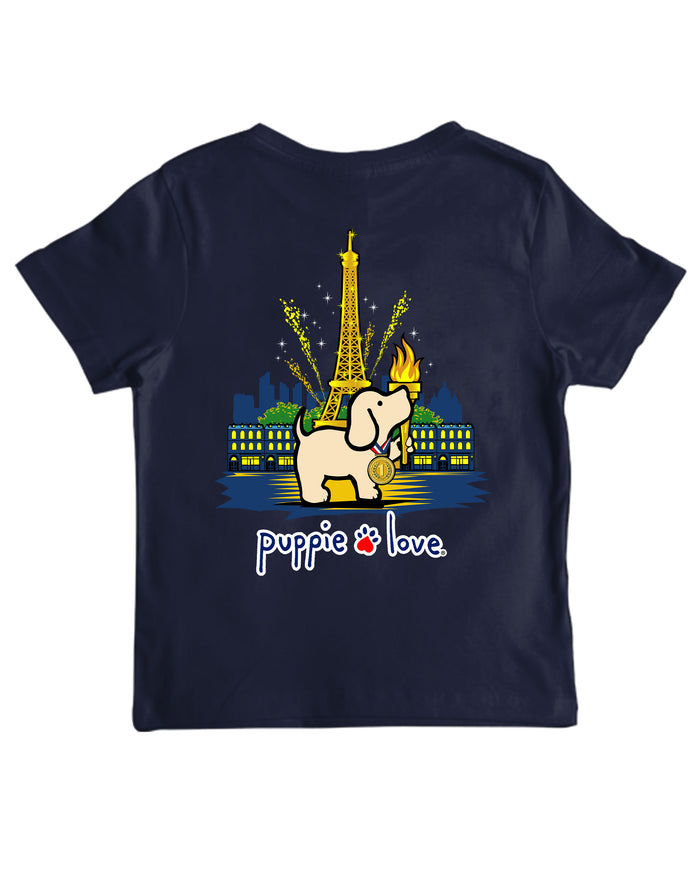 EIFFEL TOWER PUP, YOUTH SS PUPPIE LOVE