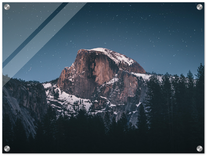 El Capitan Winter - Print - MetalPlex