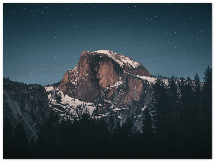 El Capitan Winter - Print - MetalPlex