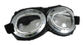 Elope - Silver Aviator Goggles