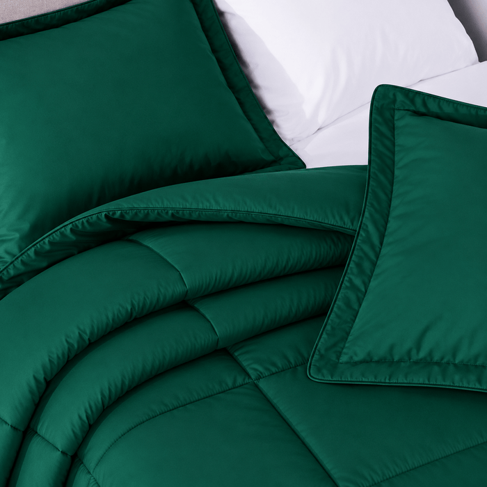 Emerald Green Oversized Comforter Set