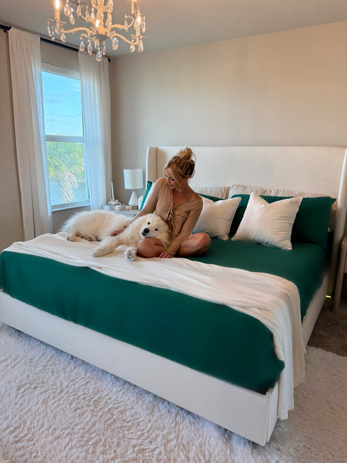 Emerald Green Sheet Set