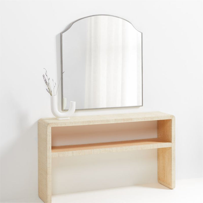 Emmy Pewter Wall Mirror