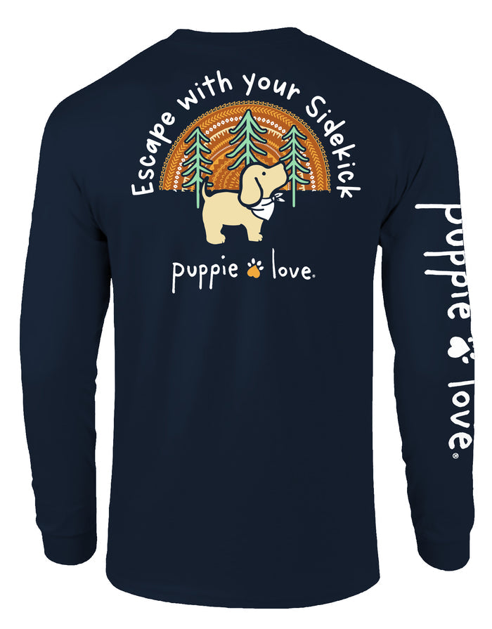 ESCAPE WITH YOUR SIDEKICK, ADULT LS PUPPIE LOVE