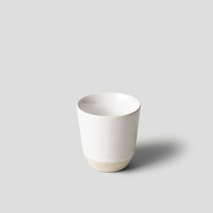 Espresso cups drinkware by Fable Home, shown in a speckledwhite finish. – #speckledwhite