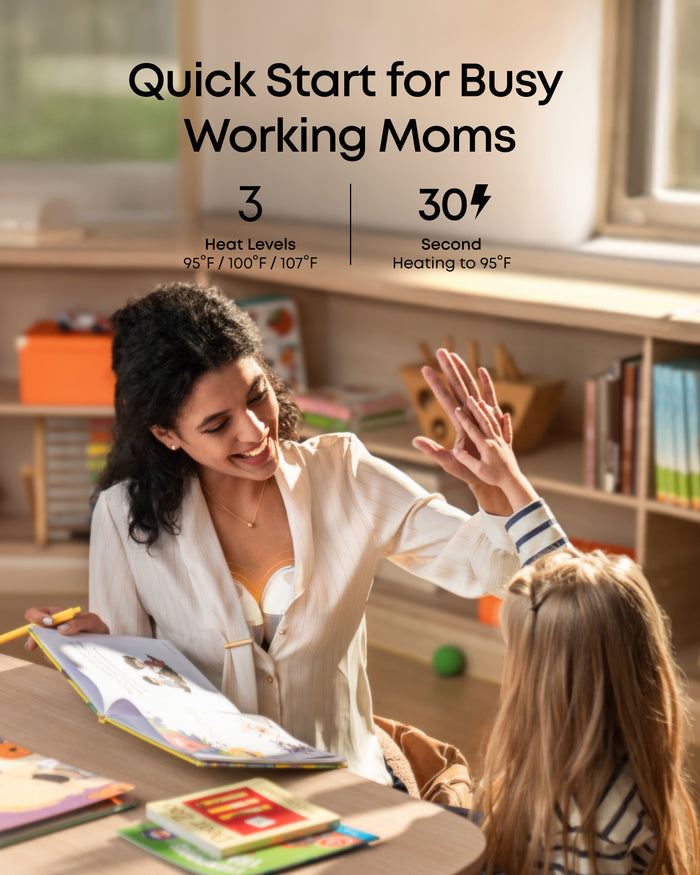 eufy E20 Heated Wearable Breast Pump with HeatFlow™