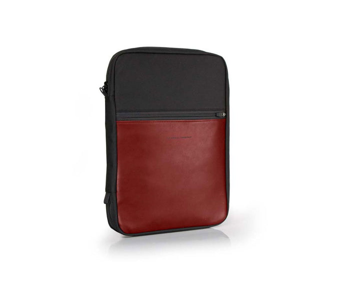 14" Folio - $129 / Crimson Leather Accent