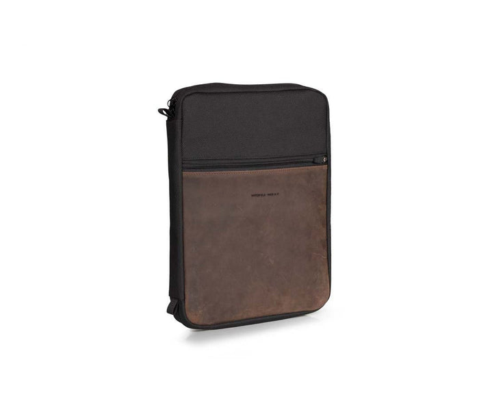 14" Folio - $129 / Chocolate Leather Accent