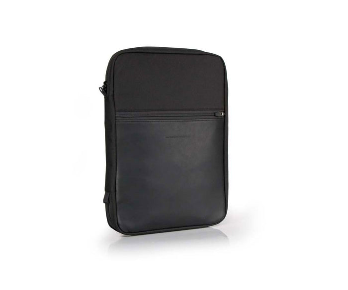 14" Folio - $129 / Black Leather Accent