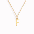 F, Gold Vermeil