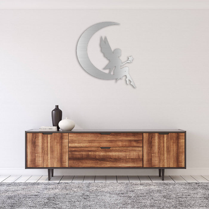 Fairy Moon - Metal Wall Art - MetalPlex