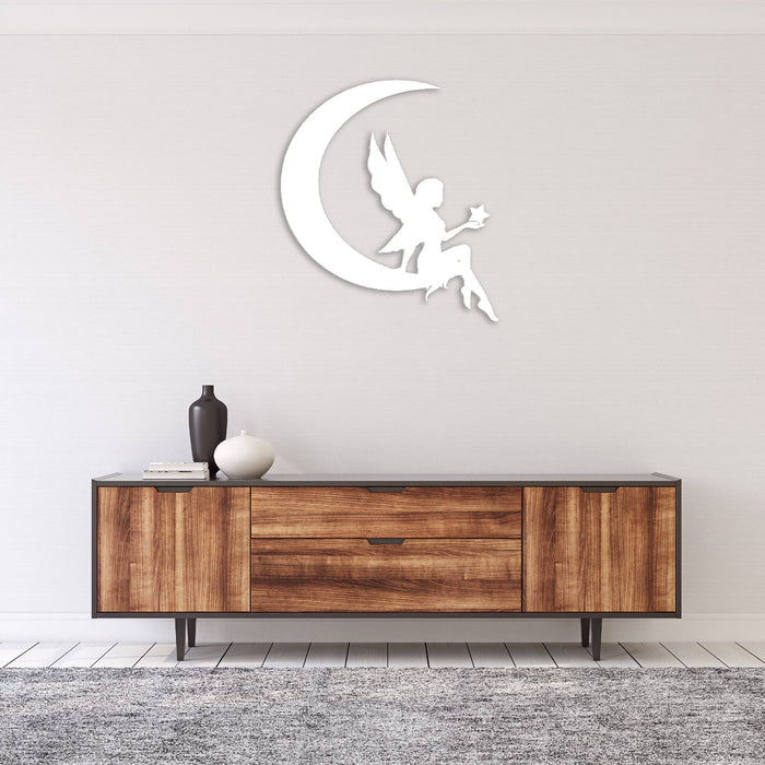 Fairy Moon - Metal Wall Art - MetalPlex