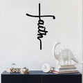 Faith Cross - Metal Wall Art - MetalPlex