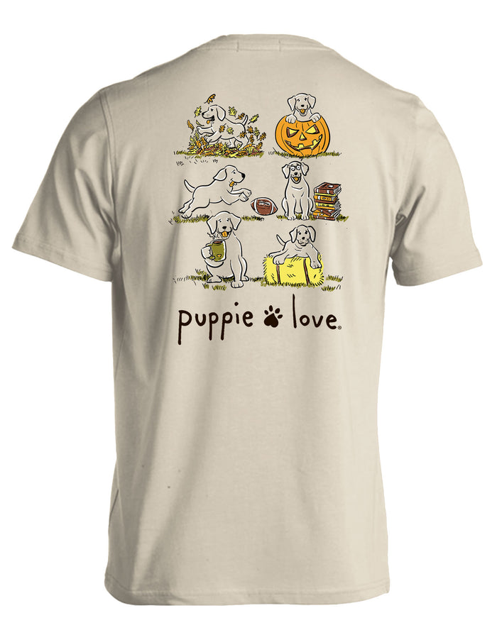 FALL PUPS PUPPIE LOVE