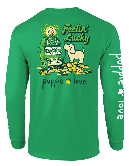 FEELIN' LUCKY SLOTS PUP, ADULT LS PUPPIE LOVE
