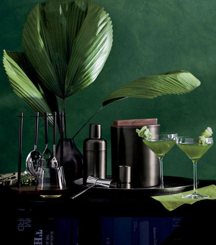 Fenton Graphite and Wood Bar Tool Set - Crate and Barrel Philippines