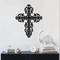 Filigree Cross - Metal Wall Art - MetalPlex