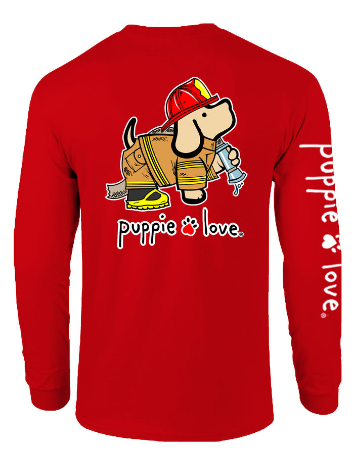 FIREFIGHTER PUP, ADULT LS PUPPIE LOVE