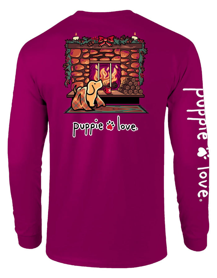 FIREPLACE PUP, ADULT LS PUPPIE LOVE