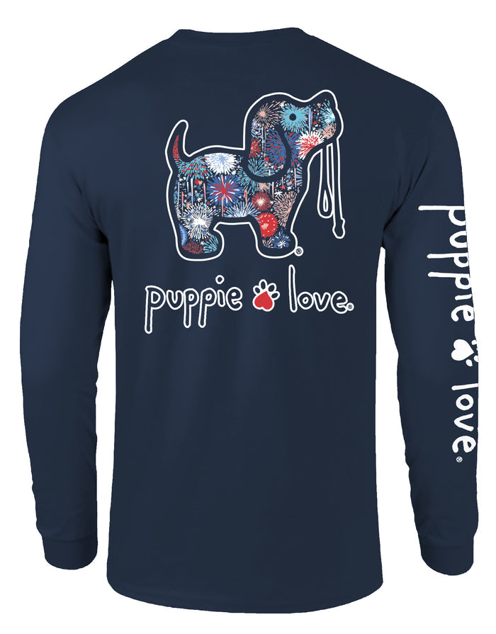FIREWORKS PUP, ADULT LS PUPPIE LOVE