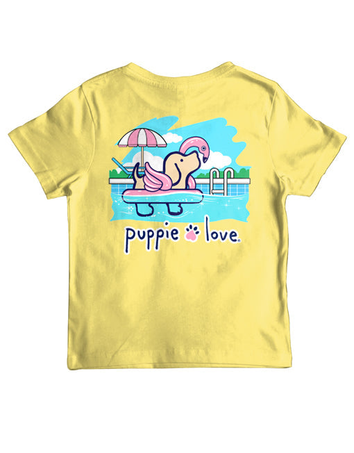 FLAMINGO FLOAT PUP, YOUTH SS PUPPIE LOVE