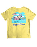 FLAMINGO FLOAT PUP, YOUTH SS PUPPIE LOVE
