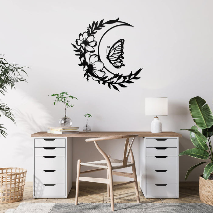 Flower Moon - Metal Wall Art - MetalPlex