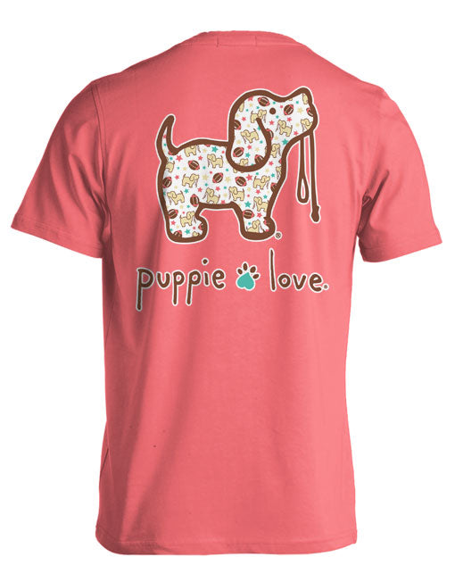 FOOTBALL AND STARS PUP PUPPIE LOVE