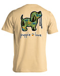 FOREST PATTERN PUP PUPPIE LOVE