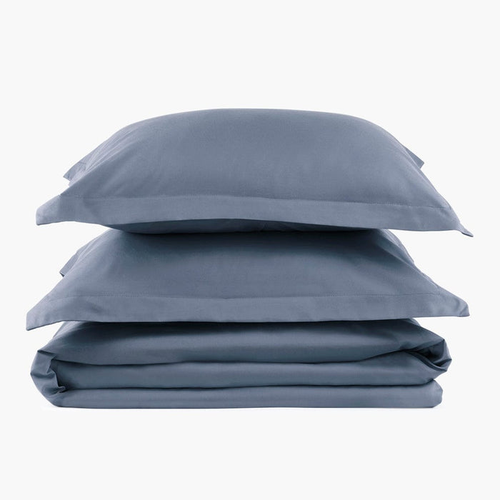 French Blue Duvet Cover Set