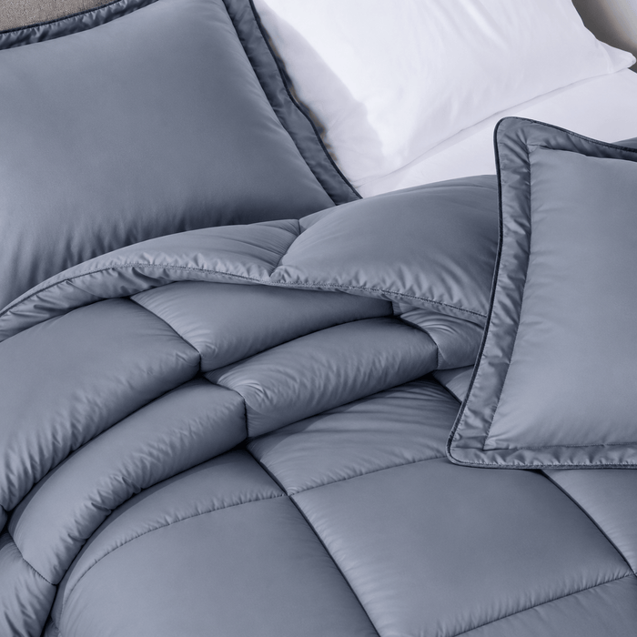French Blue Oversized Comforter Set