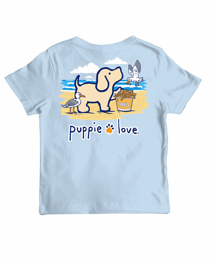 FRENCH FRY PUP, YOUTH SS PUPPIE LOVE