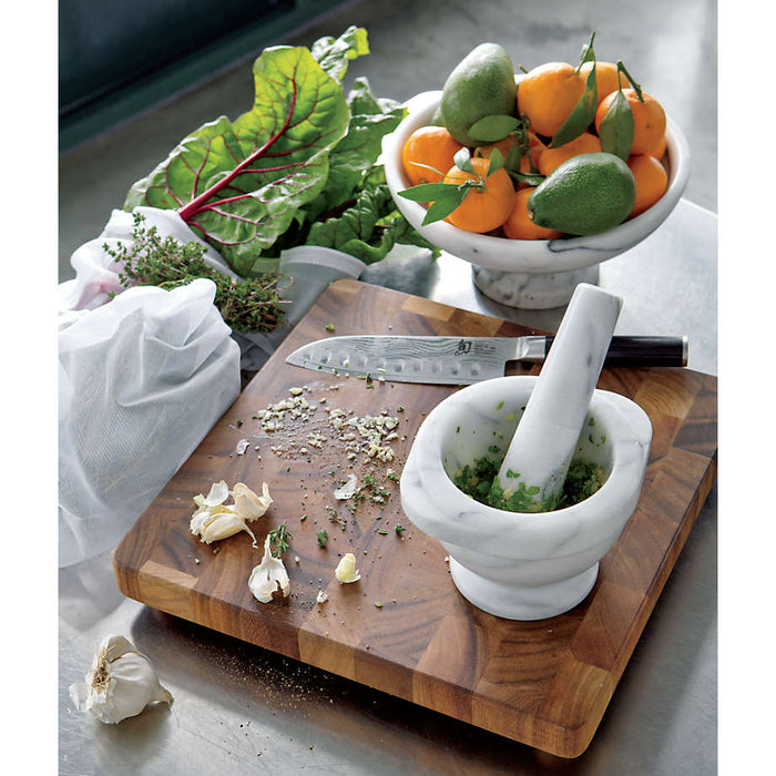 French Kitchen Marble Mortar and Pestle