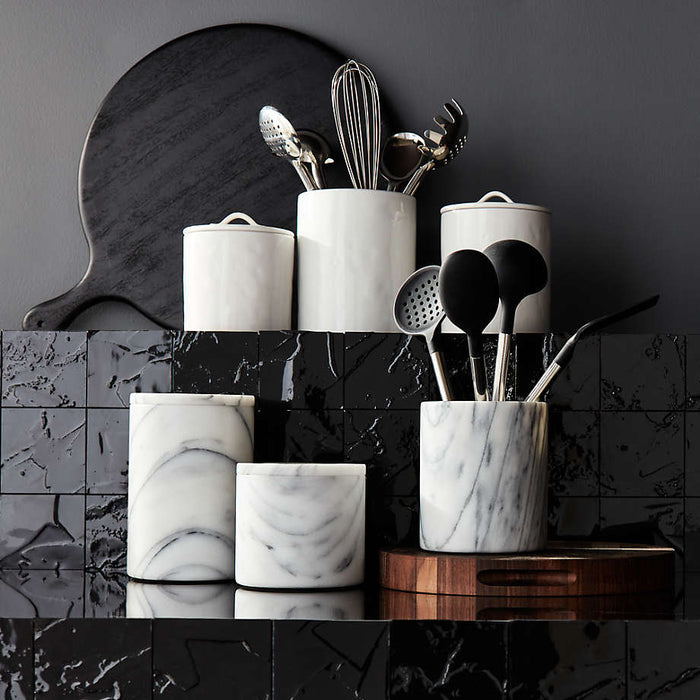 French Kitchen Medium Marble Canister