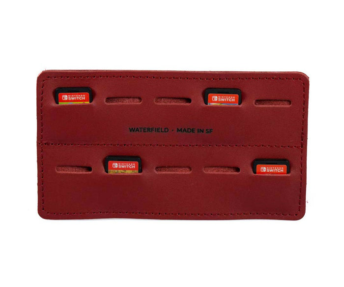 10-Game Holder $19 / Crimson Leather