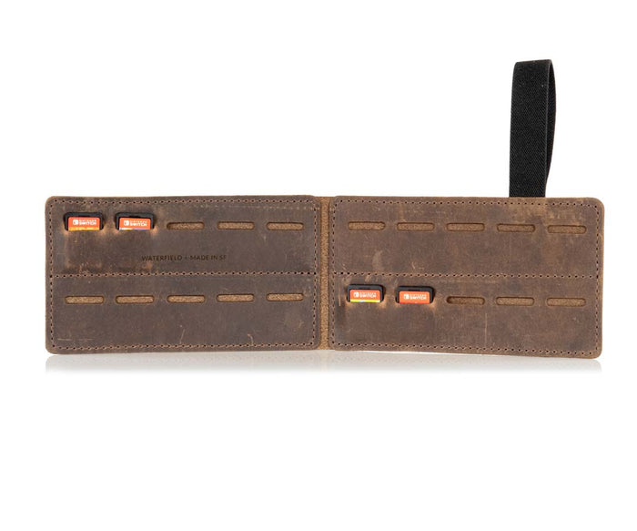 20-Game Wallet $29 / Chocolate Leather
