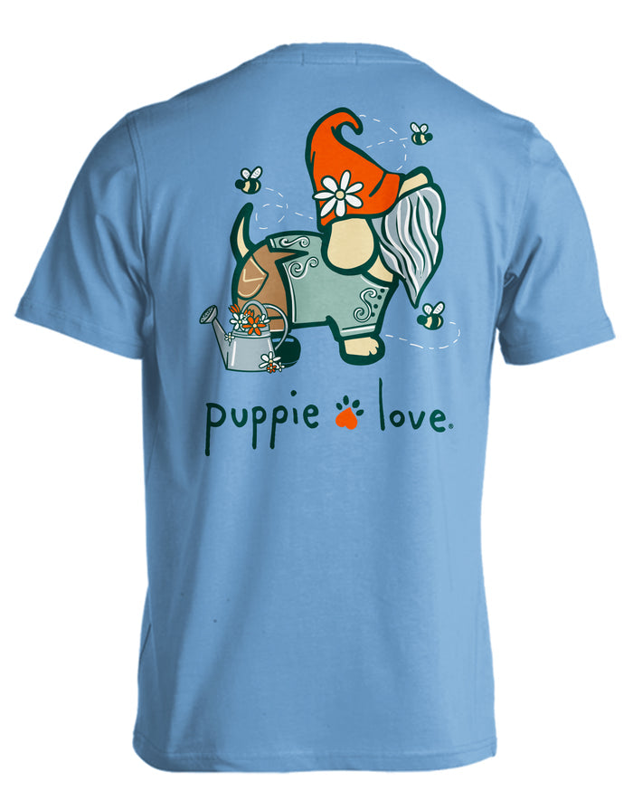 GARDEN GNOME PUP PUPPIE LOVE