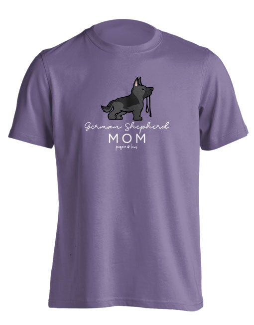 GERMAN SHEPHERD MOM (BLACK) PUPPIE LOVE