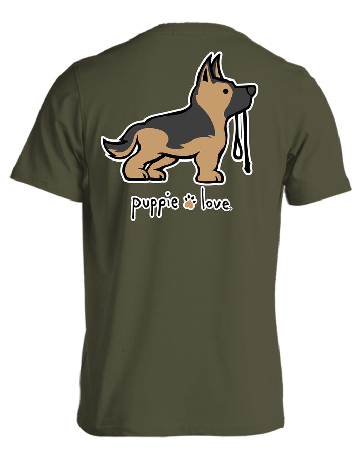 GERMAN SHEPHERD PUP PUPPIE LOVE
