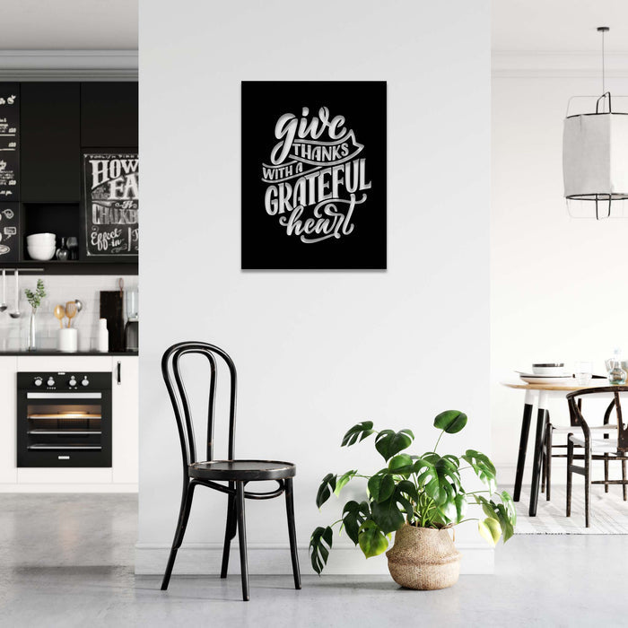 Give Thanks - Metal Wall Art - MetalPlex