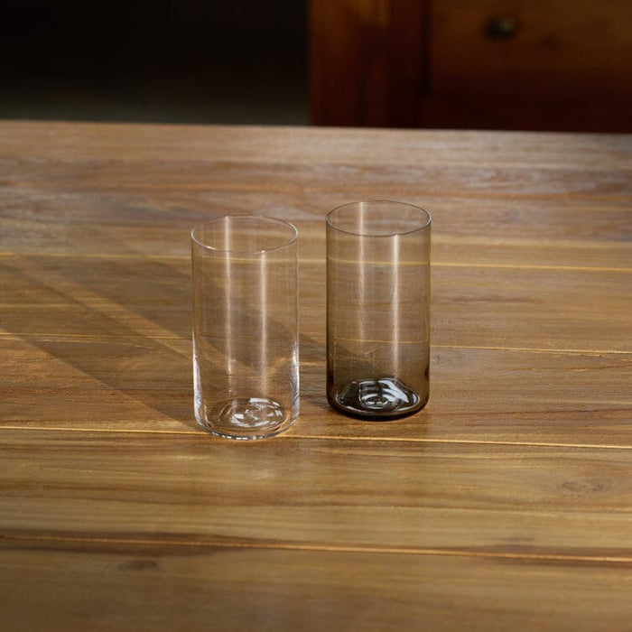 Glassware set pro bundles by Fable Home, shown in a smokegray finish. – #smokegray