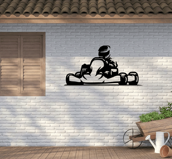 Go-Kart - Metal Wall Art
