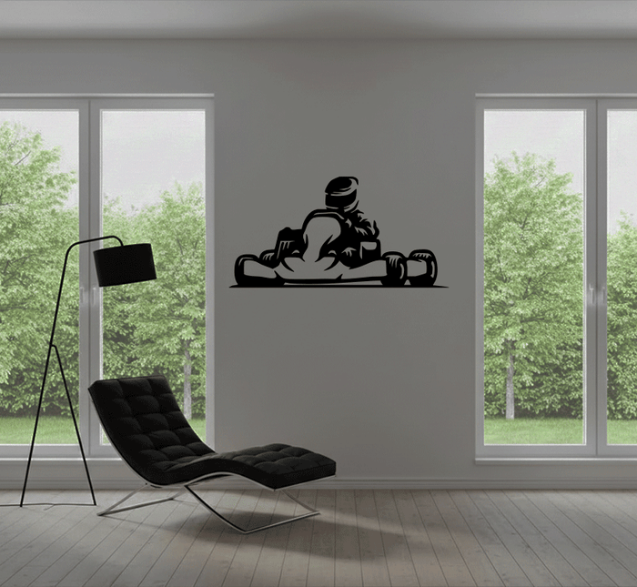 Go-Kart - Metal Wall Art