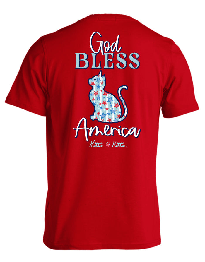 GOD BLESS AMERICA KITTIE KITTIE KITTIE