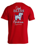 GOD BLESS AMERICA PUP PUPPIE LOVE