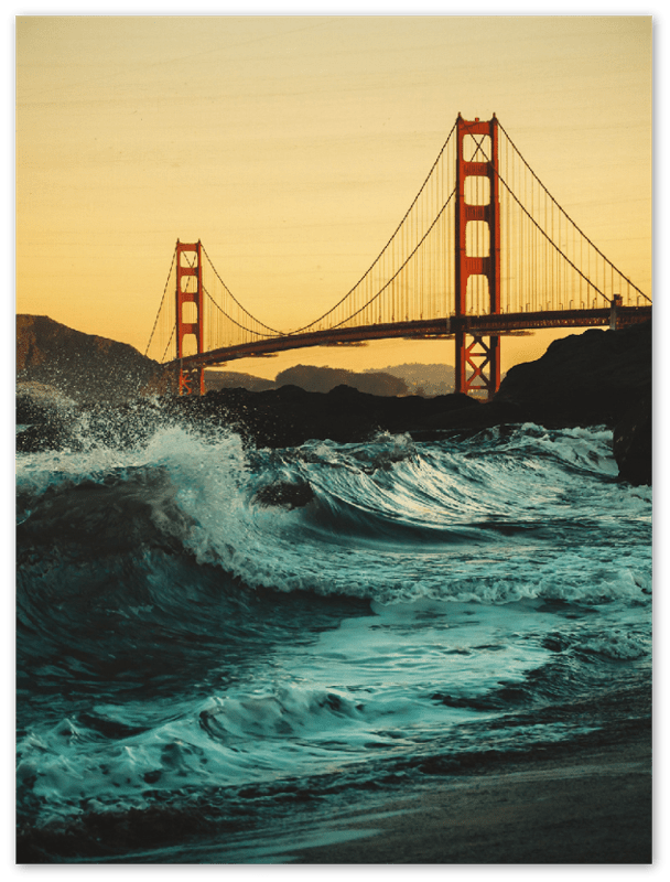 Golden Gate Bridge - Print - MetalPlex