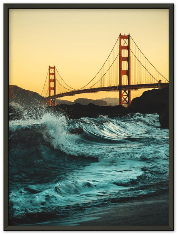 16" x 12" / Metal Frame