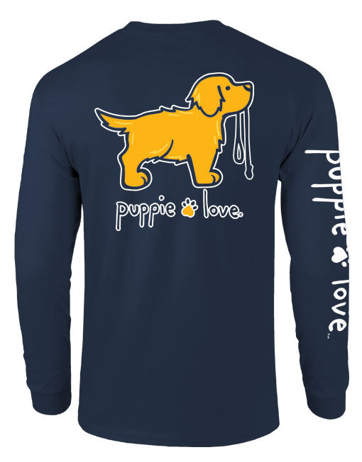 GOLDEN RETRIEVER PUP, ADULT LS PUPPIE LOVE